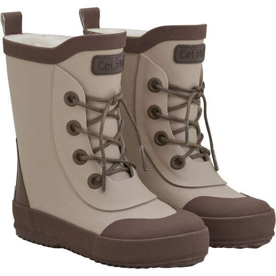 Stivali in gomma termica CeLaVi Oceania con fodera in lana