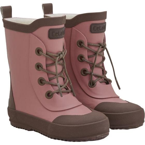 Stivali in gomma termica CeLaVi Oceania con fodera in lana